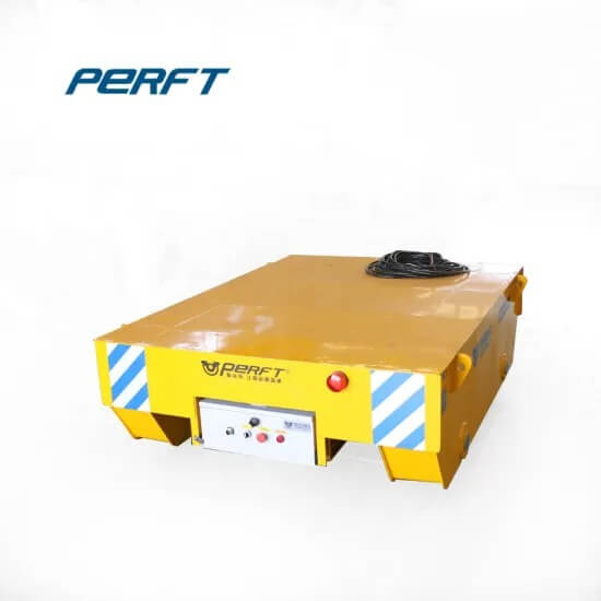 Electric Transfer Cart For Transport Cargo 90 Tons